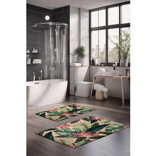  CT-5331 multicolor bathmat set (2 pieces) Cene