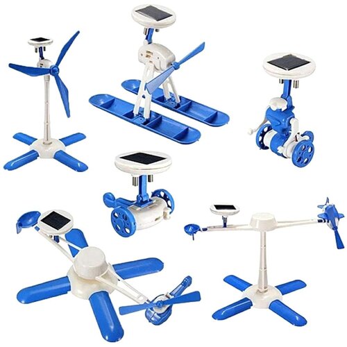  Edukativni solarni set 6 u 1 plavi Cijene