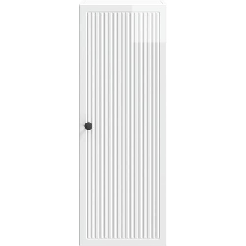  Ormar za montažu na zid Bijela visokog sjaja 33 x 34,5 x 90 cm Slike