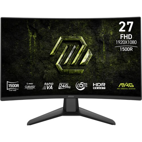 MSI MAG 274CF X24 računalni monitor 68,6 cm (27") 1920 x 1080 pikseli Full HD Črna Cene