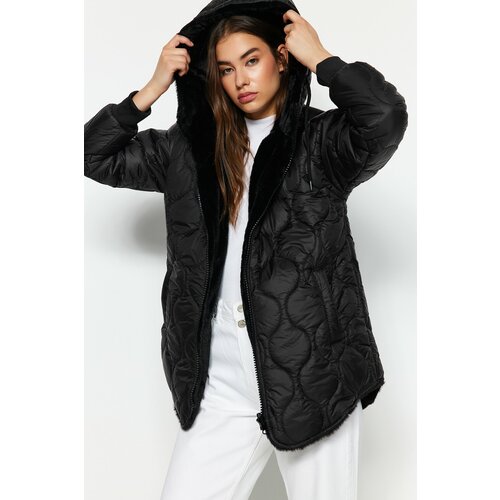 Trendyol Winter Jacket - Schwarz - Basic Cene