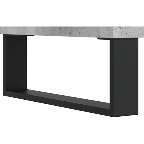  Stolić za kavu boja betona 60 x 44,5 x 45 cm konstruirano drvo Slike