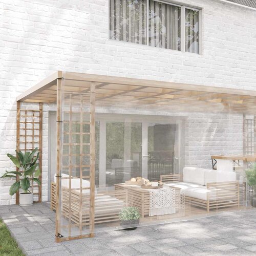  Prozirna cerada s u&amp;scaron;icama 5x10 m PVC Slike