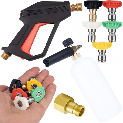 Rosfix SET BRIZGALNA GLAVA Z M22, 5 CURKI, EASY!LOCK ADAPTER IN 1L PENEČ | DO 275 BAR, ZA K&Auml;RCHER HD, (5000036470) Cene