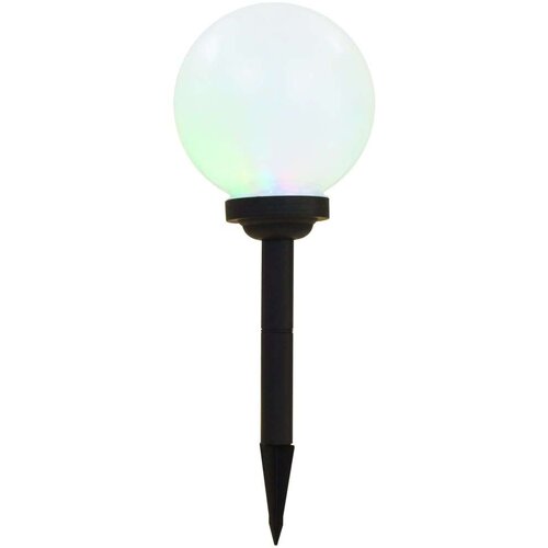 VidaXL Zunanje solarne svetilke 3 kosi LED okrogle 20 cm RGB Slike