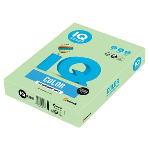  Papir barvni a4 iq pastel 80g PAPIR - MG28-ZELENA Cene