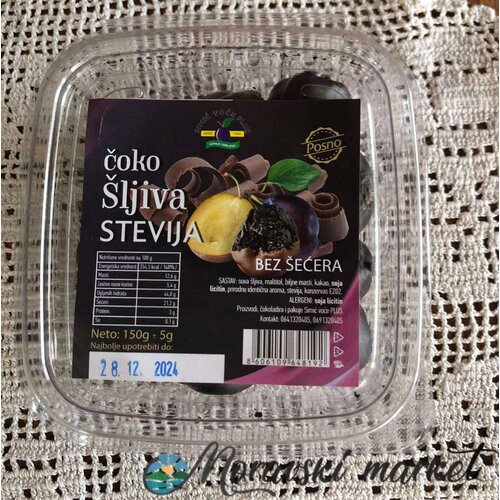 Simić voće plus - Gornje Crniljevo Čoko šljiva stevia 150g Cene
