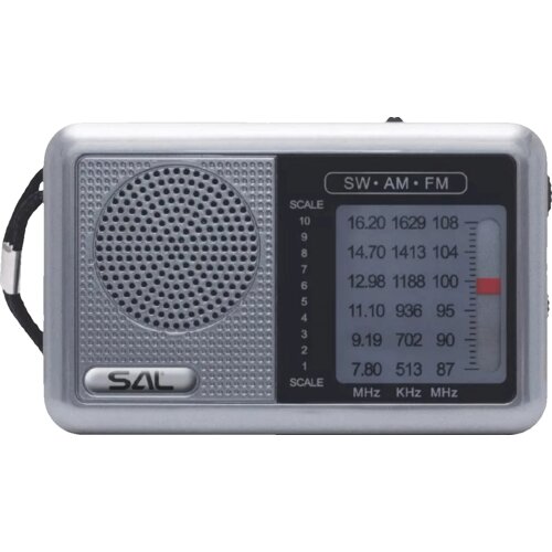 Sal Radio prijemnik, AM / FM / SW, Li-ion 18650 baterija - RPC6CH Slike