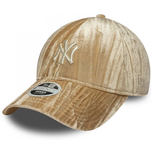 New Era Kape s &amp;scaron;iltom Wmns velour 9twenty neyyan Bež Slike