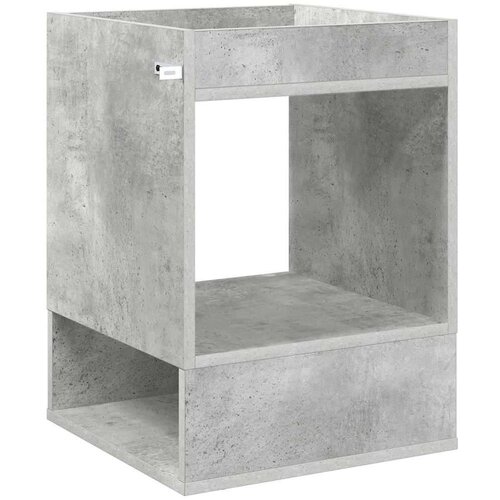  Konačna Stolić Betonski sivi 40 x 40 x 56 cm Konstruirano drvo Slike