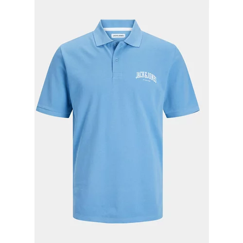 Jack & Jones Polo majica Josh 12247387 Modra Standard Fit