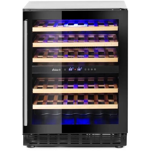 Hladilnik za Vino, 2-conski, 46 Steklenic, Arctic, 133L, 230V/90W, 595x646x830mm Slike