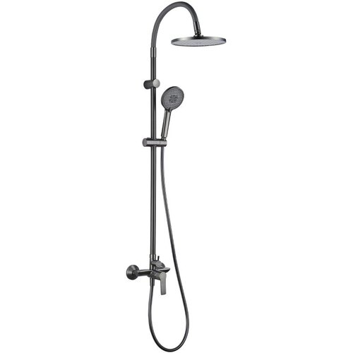 Inter Ceramic alisado usponski tuš set – Gun grey, 6544GG Cene