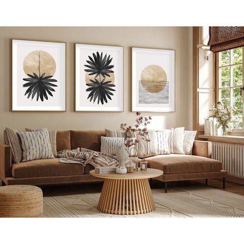 Wallity Uokvirena slika Huhu210, 20x30 cm, 3 dijela Cene