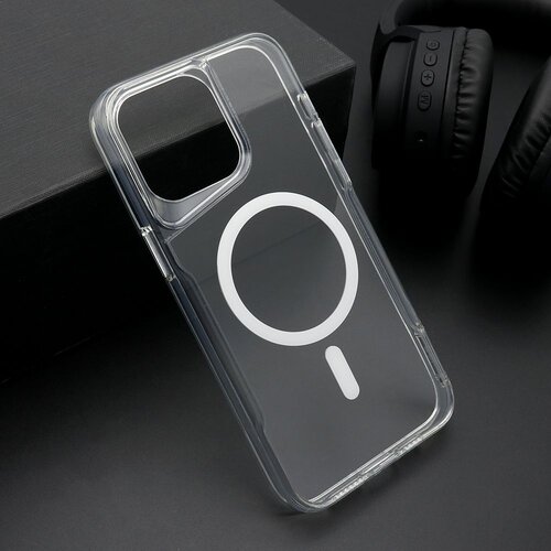  Maska aura magsafe za iphone 15 pro max/ bela Slike
