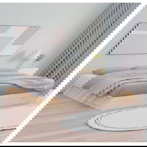 VidaXL Okvir za krevet 160x200 cm od masivne borovine Slike