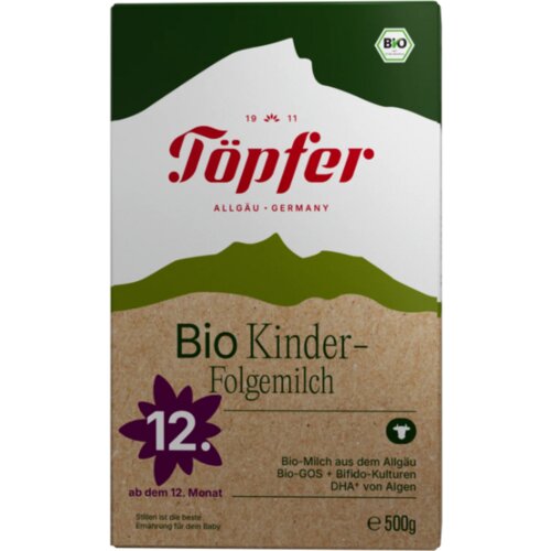 Töpfer Bio nadaljevalno mleko na osnovi kravjega mleka - 500 g Cene