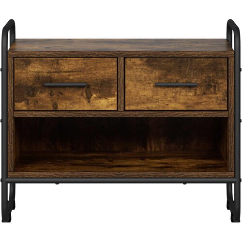  TV ormar 60 x 30 x 50 cm Dimljeni hrast Konstruirano drvo Slike