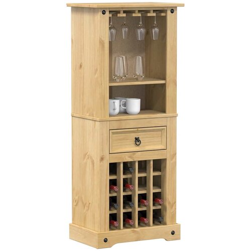  Stalak za vino Corona 56x35x134,5 cm od masivne borovine Cijene