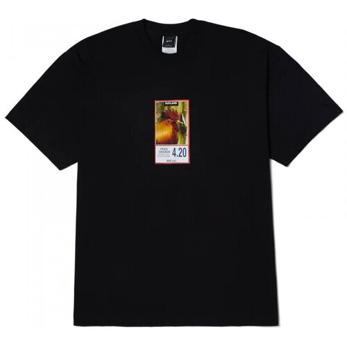Huf Majice & Polo majice T-shirt fried ss Črna Cene