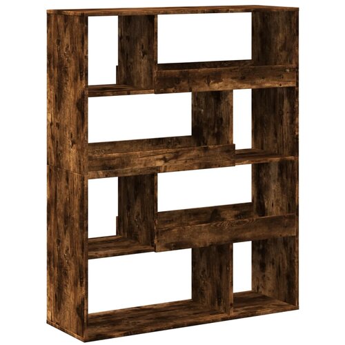 Maison Chic Knjižna omara - Knjižni regal dimljeni hrast 100x33x125,5 cm inženirski les, (21726221) Cene