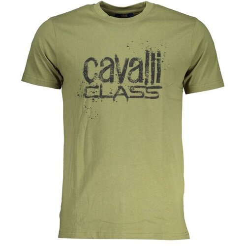 Cavalli Class ZELENA MUŠKA MAJICA KRATKIH RUKAVA Cene