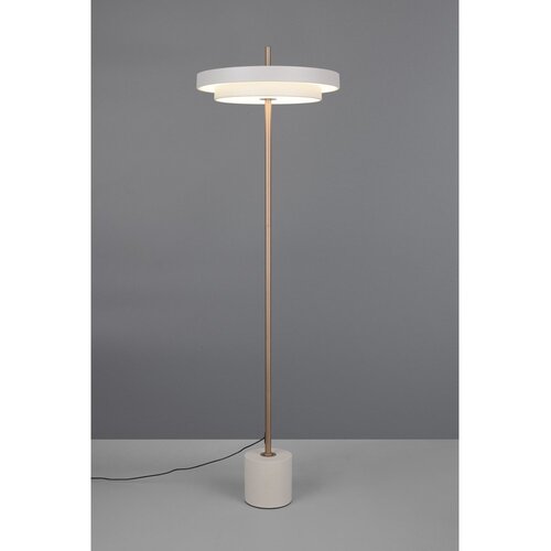  LED stojeća svjetiljka s mogućnosti zatamnjivanja boje slonovače (visina 138 cm) Keaton &amp;ndash; Slike