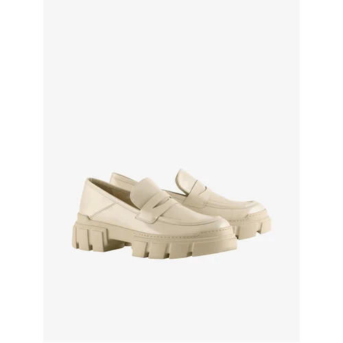 Högl Creamy Women's Moccasins on the Vince Platform - Women