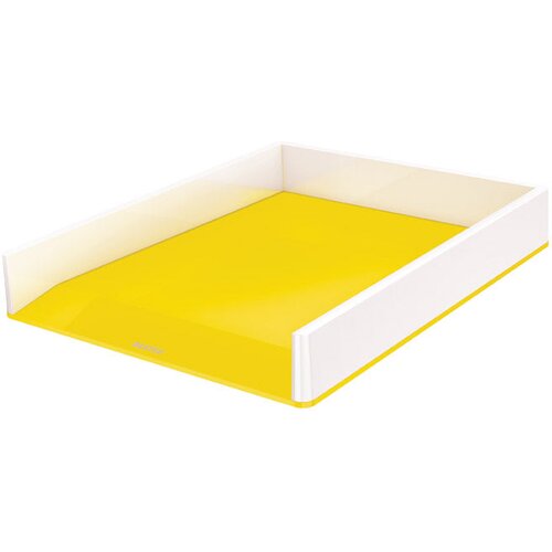  Predalnik za spise wow leitz 53611016 belo-rumena Cene