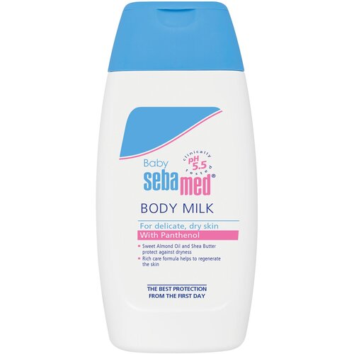 Sebamed baby mlijeko za tijelo 200ml Slike
