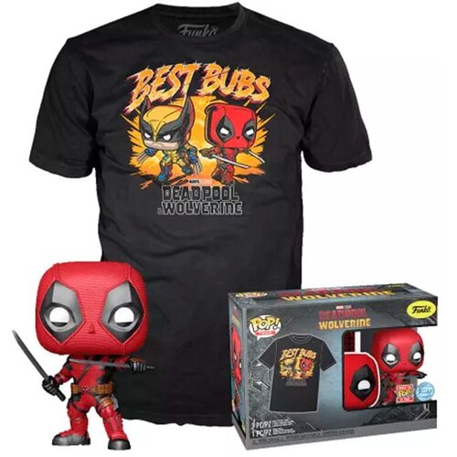 Funko Set Figura POP i Majica Marvel Deadpool i Wolverine Veličina S Cene