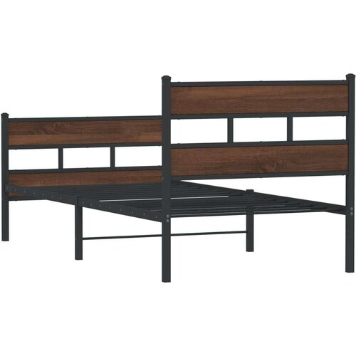 VidaXL okvir kreveta bez madraca s uzglavljem i podnožjem 80x200 cm Slike