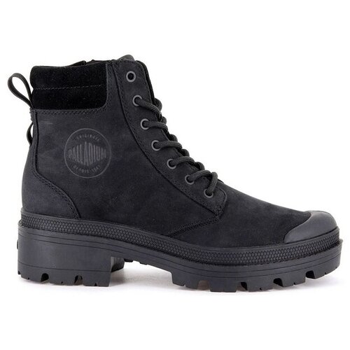 Palladium Gležnjarji PALLABASE HI CUFF WP Črna Slike