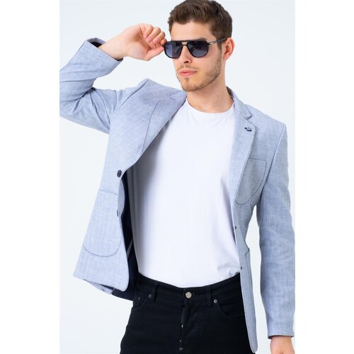 Dewberry C9059 MEN'S JACKET-NAVY BLUE Cene