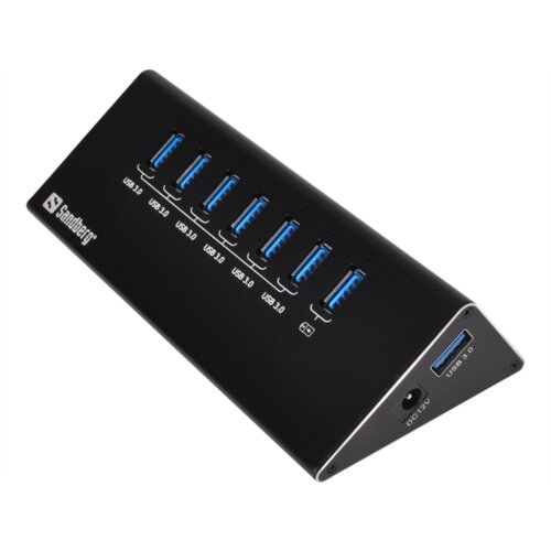 Sandberg USB 3.0 Hub 6+1 ports Cene