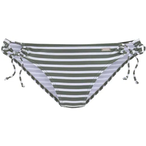 VENICE BEACH Bikini hlačke zelena / bela