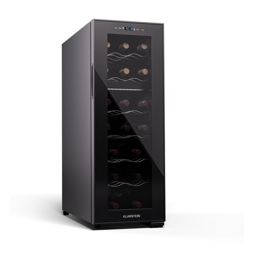 Klarstein Shiraz 18 Duo, hladnjak za vino, 2 zone, 53 l/18 boca, 5-18 / 5-18 °C, upravljanje na dodir Cene