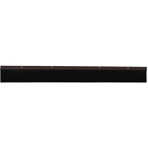  Držač četke za vrata 12 pcs Smeđa 100 cm Aluminijski legura Slike