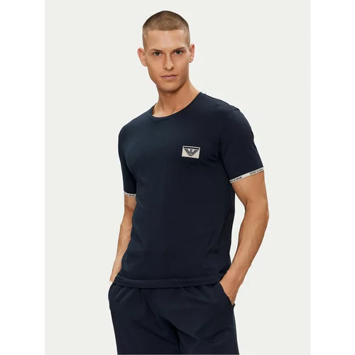 Emporio Armani Underwear Majica 110853 4R755 00135 Mornarsko modra Slim Fit