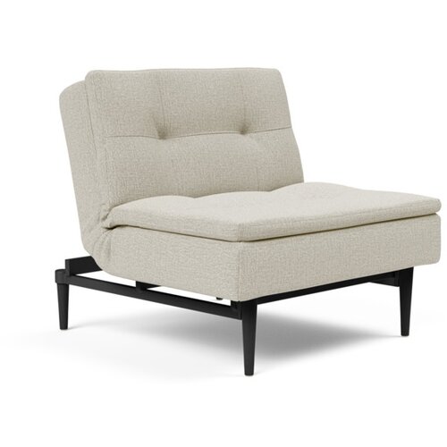Innovation living Stolica SPLITBACK CHAIR s crnimi stileto nogicama-Siva Cijene