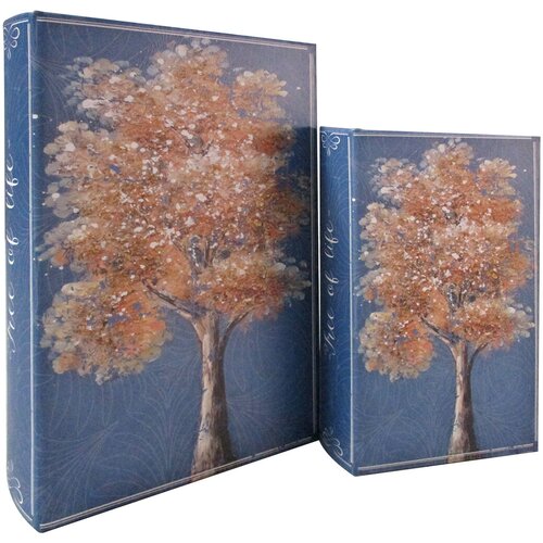 Signes Grimalt Košare, škatle in košarice 2U Tree Book Box Modra Cene