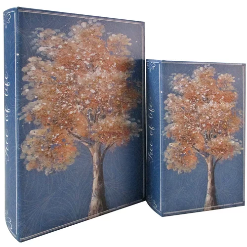 Signes Grimalt Košare, škatle in košarice 2U Tree Book Box Modra