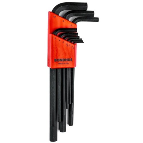Bondhus 12199 ProGuard Hex 1,5 - 10,0 Set dugih imbus ključeva 9 kom ( 12199 ) Slike