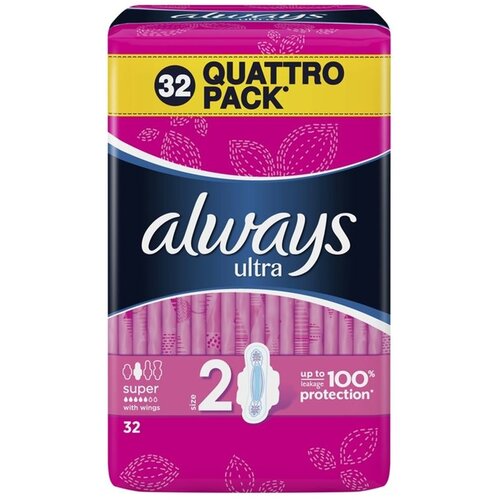 Always Quattro Ultra Super higijenski ulo&scaron;ci 32kom, veličina 2 Cene
