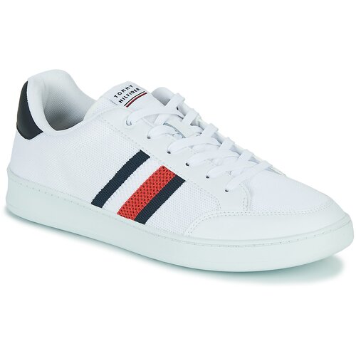 Tommy Hilfiger retro cupsole knit mix stripes bijela Cene