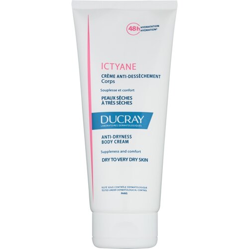 Ducray Ictyane hidratantna krema za tijelo za suhu i vrlo suhu kožu 200 ml Slike