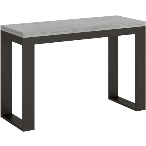 Itamoby &amp;nbsp; Tecno Double (120/200x45/90) - siva, barva nog: antracit - preklopna jedilna miza, (20842234) Slike