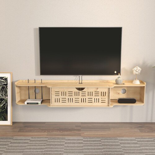 Hanah home Hanah TV komoda od pare, 140x25x25 cm, hrast Cene