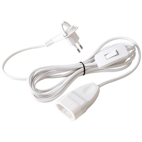 VOLTOMAT Produžni kabel s Euro priključkom i prekidačem (Bijele boje, 3 m) Cijene