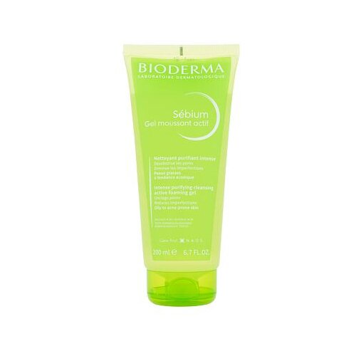 Bioderma S&amp;eacute;bium Intense Purifying Cleansing Foaming Gel gel za či&amp;scaron;ćenje lica za masnu kožu 200 ml za žene Slike